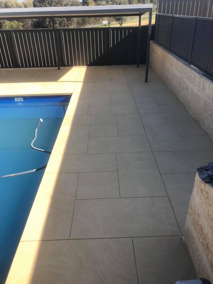 concrete pool surround Gold Coast